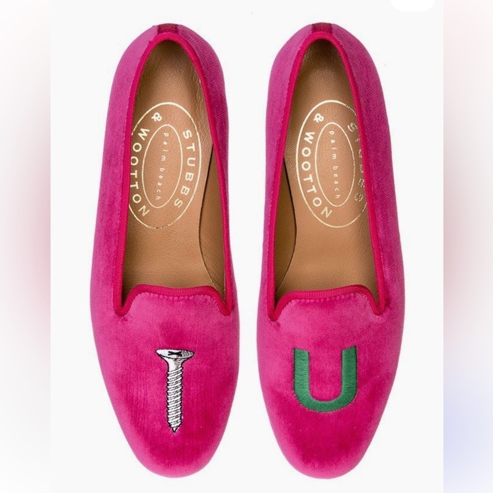 Stubbs & Wootton NIB Classic Velvet Slippers/Loafers size 9B